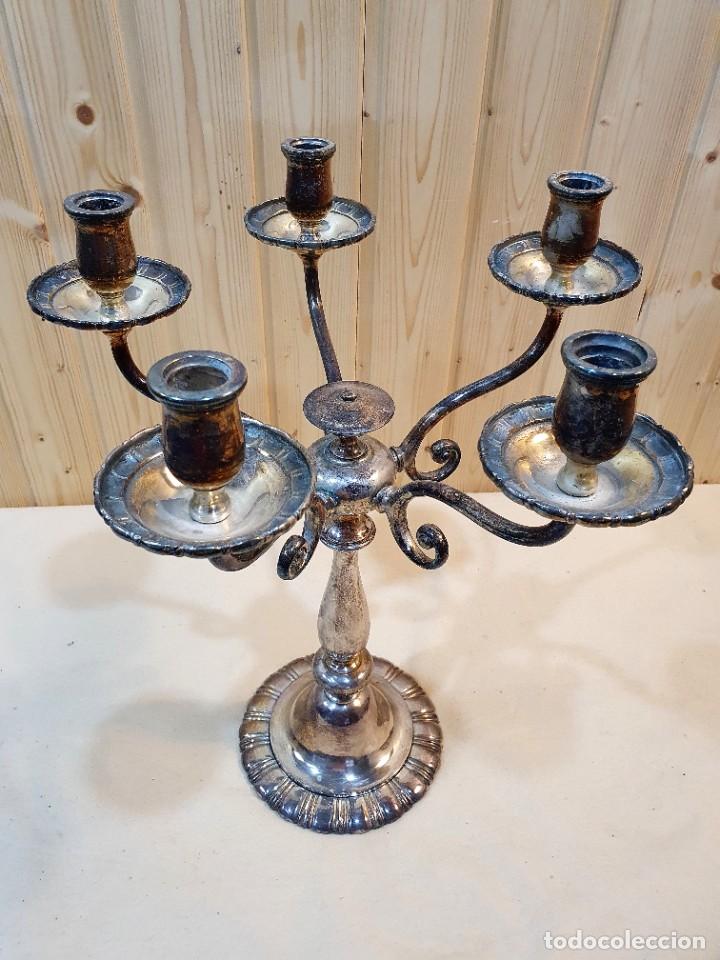 Antig&uuml;edades: CANDELABRO ANTIGUO - Foto 2