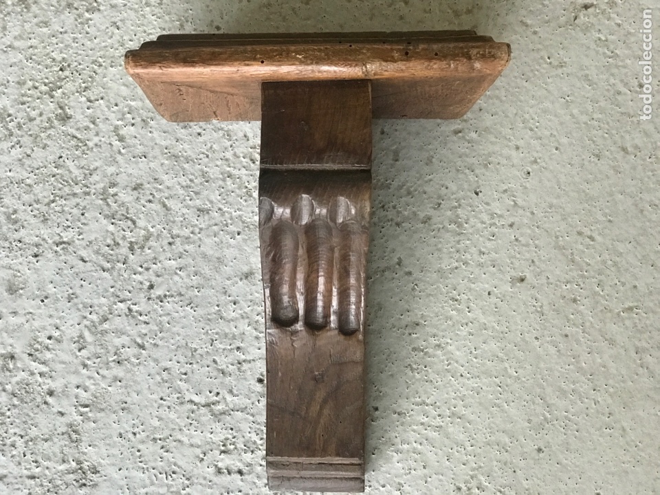 Oggetti Antichi: M&eacute;nsula antigua de madera, roble y casta&ntilde;o