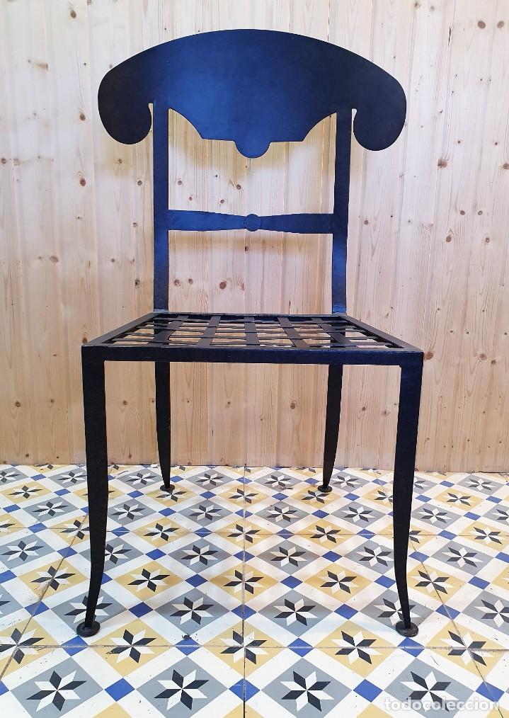 Antig&uuml;edades: SILLA DE FORJA - Foto 2