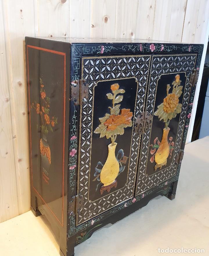 Antig&uuml;edades: MUEBLE AUXILIAR CHINO - Foto 1