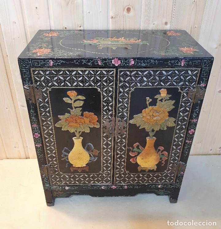 Antig&uuml;edades: MUEBLE AUXILIAR CHINO - Foto 3