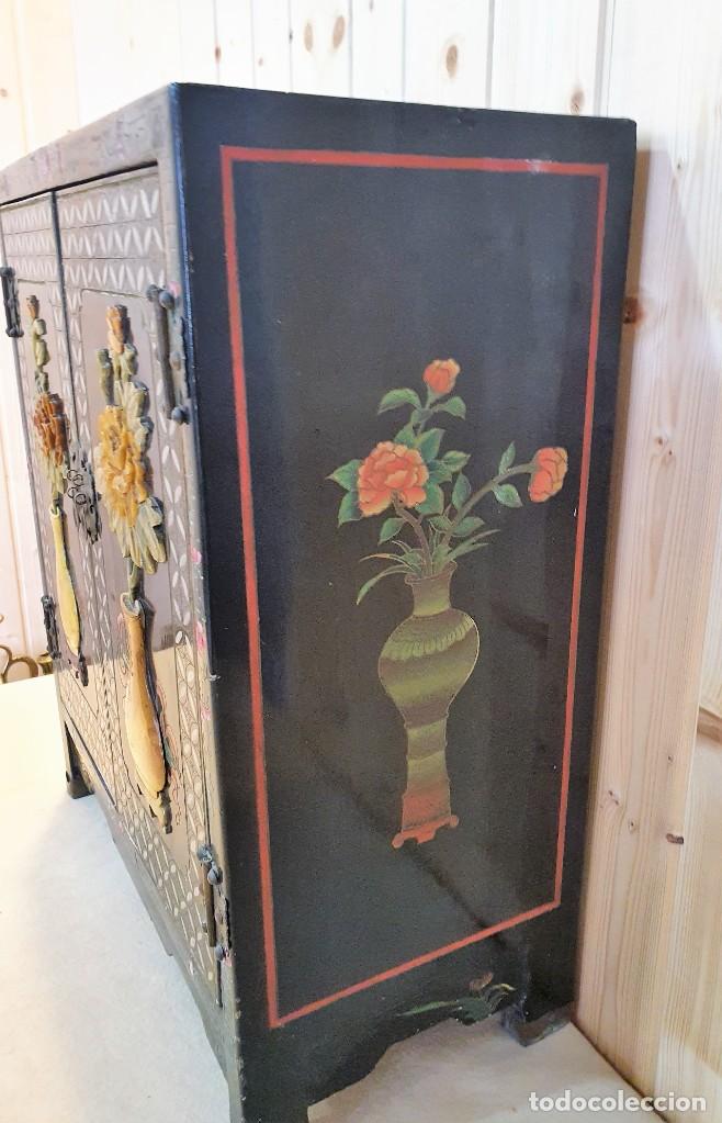 Antig&uuml;edades: MUEBLE AUXILIAR CHINO - Foto 6