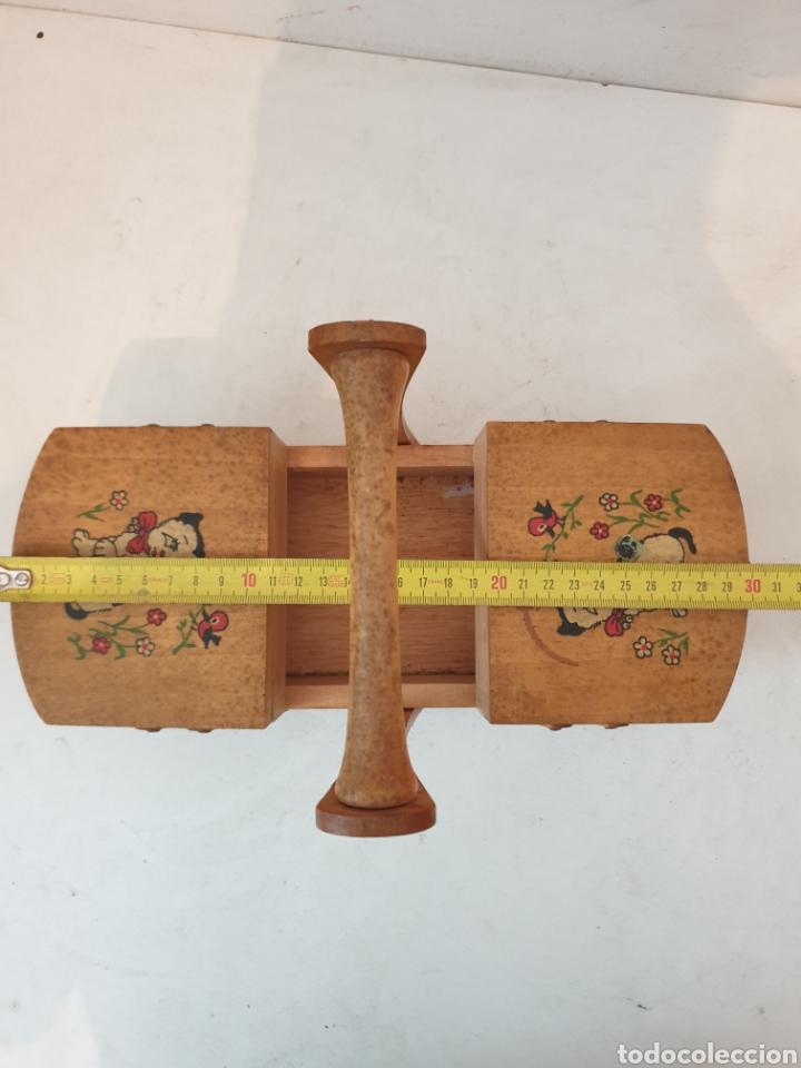 Antig&uuml;edades: COSTURERO MADERA - Foto 11