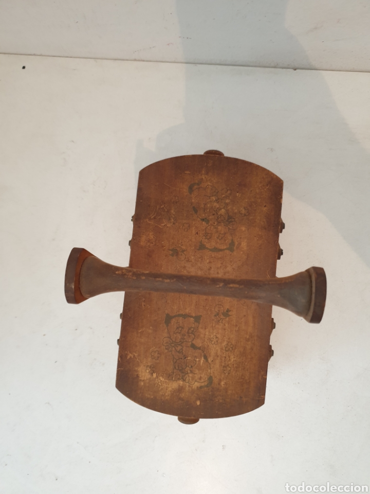 Antig&uuml;edades: COSTURERO MADERA - Foto 2