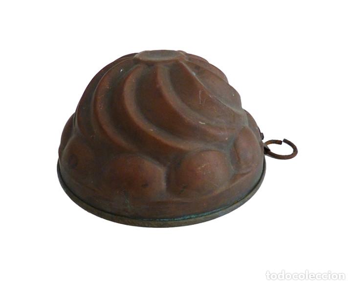 Antig&uuml;edades: Molde de pastel de cobre - Foto 1