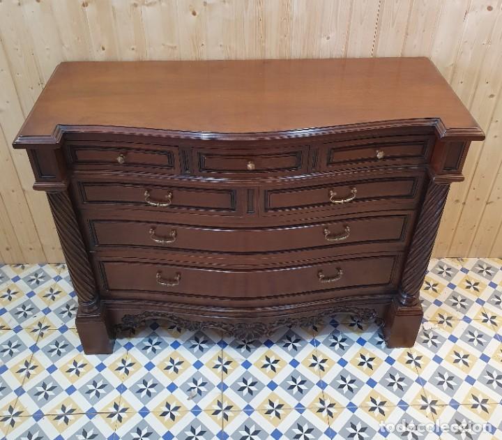 Antig&uuml;edades: DORMITORIO DE NOGAL MACIZO - Foto 12