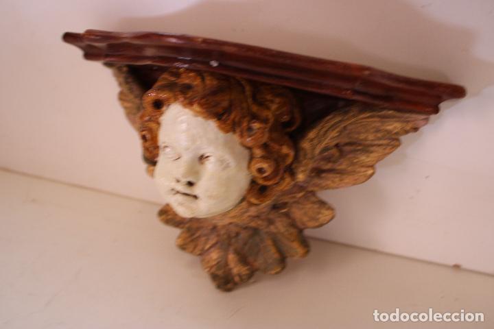 Antig&uuml;edades: mensula angel poliuretano - Foto 7