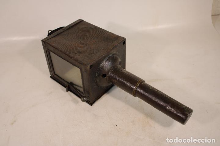 Antig&uuml;edades: antiguo farol de carruaje - Foto 7