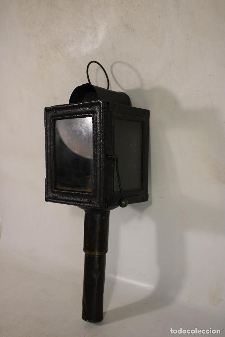 Antig&uuml;edades: antiguo farol de carruaje - Foto 8