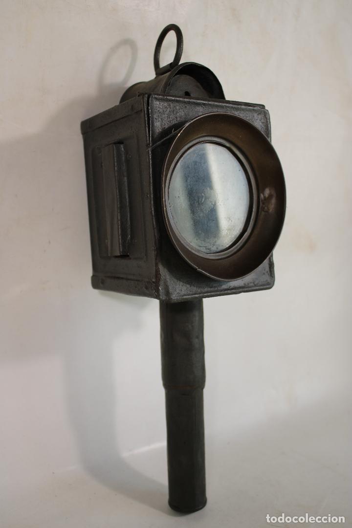 Antig&uuml;edades: antiguo farol de carruaje - Foto 5