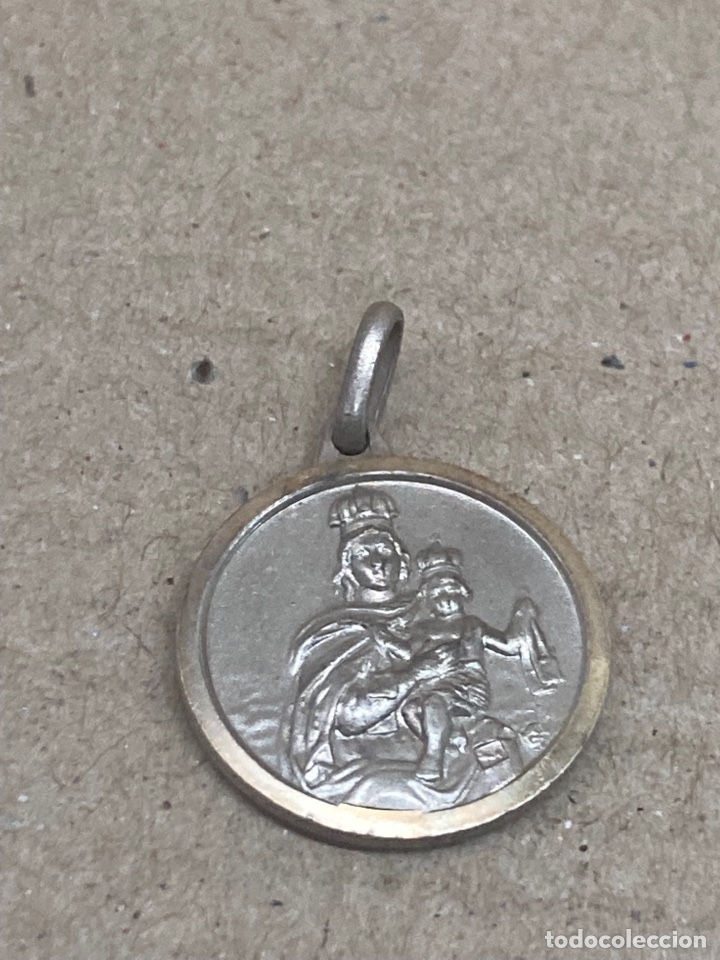 Antig&uuml;edades: Medalla de plata religiosa - Foto 1