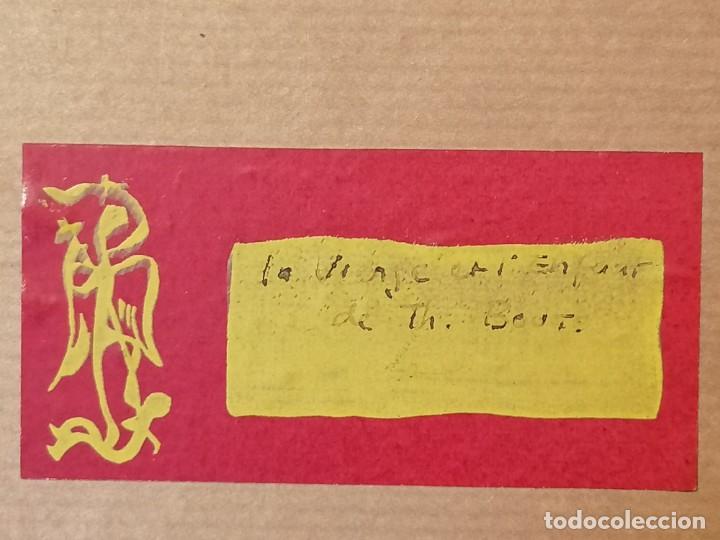 Antig&uuml;edades: ESMALTE POL&Iacute;CROMO DE LA VIRGEN CON EL NI&Ntilde;O - Foto 6