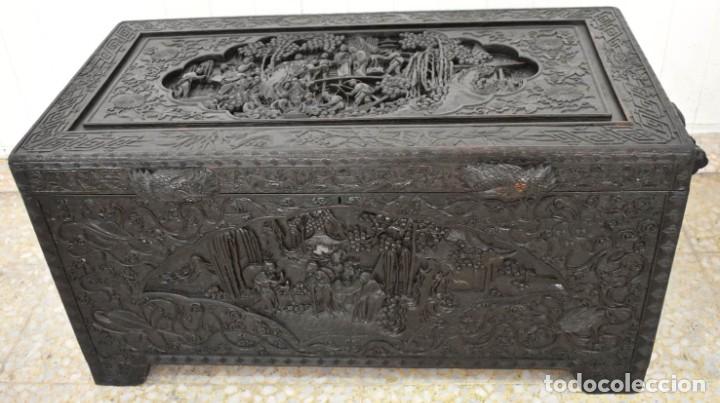 Antig&uuml;edades: BA&Uacute;L ORIENTAL TALLADO - Foto 4