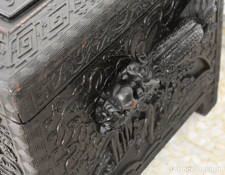 Antig&uuml;edades: BA&Uacute;L ORIENTAL TALLADO - Foto 11