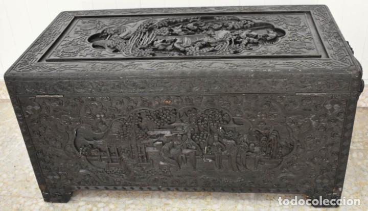 Antig&uuml;edades: BA&Uacute;L ORIENTAL TALLADO - Foto 12