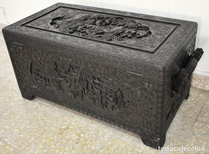 Antig&uuml;edades: BA&Uacute;L ORIENTAL TALLADO - Foto 13