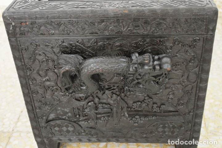 Antig&uuml;edades: BA&Uacute;L ORIENTAL TALLADO - Foto 15