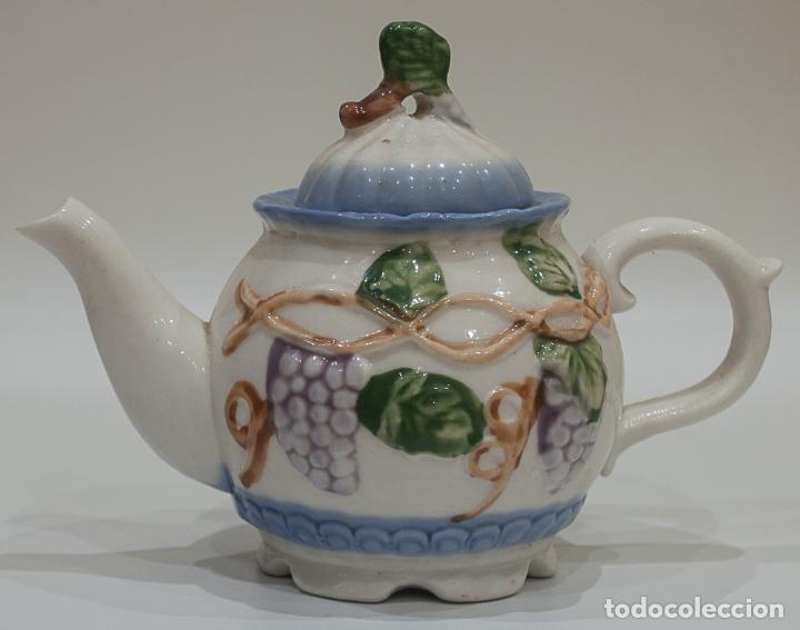 Antig&uuml;edades: TETERA INDIVIDUAL DE CERAMICA. - Foto 2