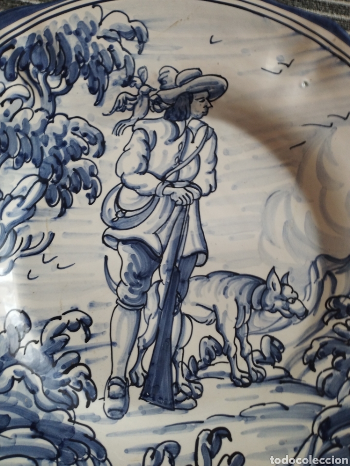 Antig&uuml;edades: Plato talavera el carmen - Foto 4