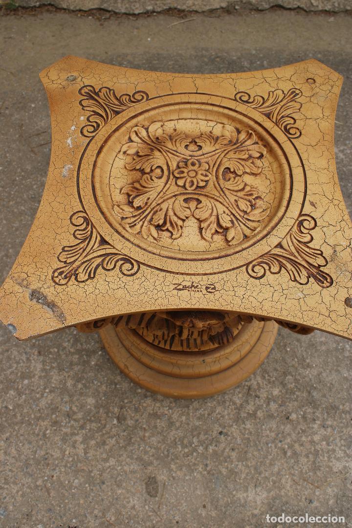 Antig&uuml;edades: mesa peana columna - Foto 2