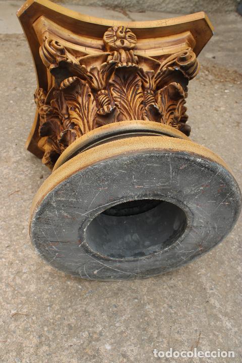 Antig&uuml;edades: mesa peana columna - Foto 4