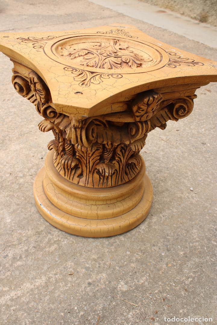 Antig&uuml;edades: mesa peana columna - Foto 6