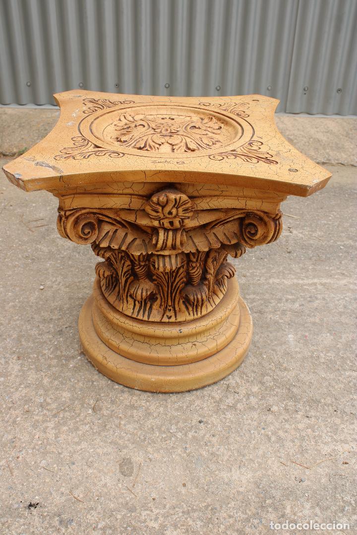 Antig&uuml;edades: mesa peana columna - Foto 1