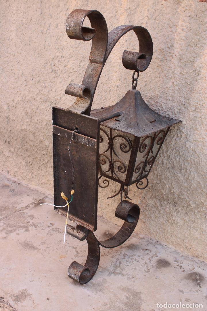 Antig&uuml;edades: aplique en hierro de forja - Foto 3