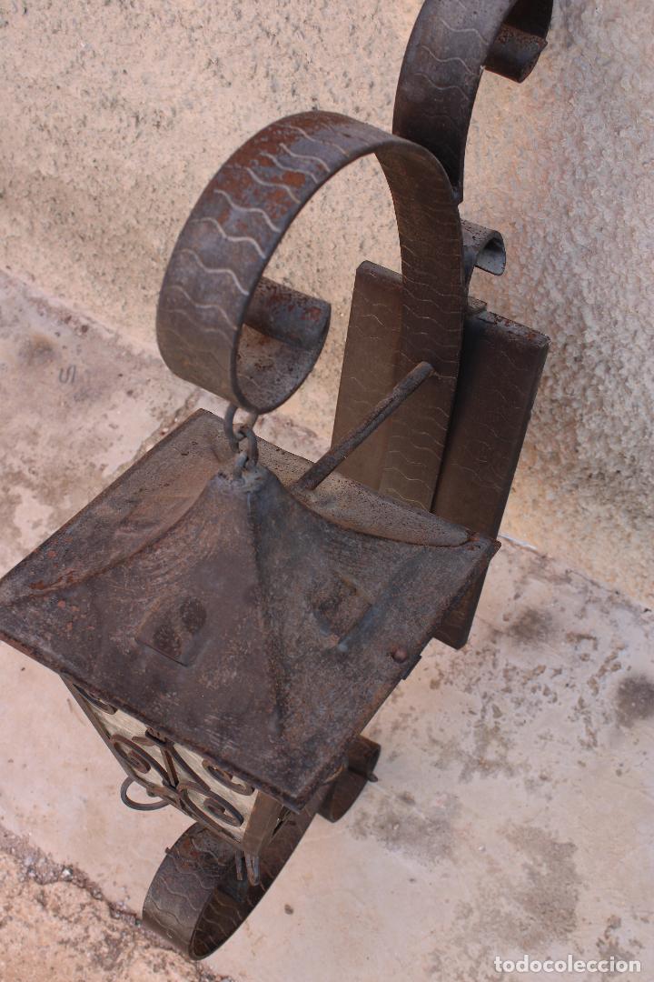 Antig&uuml;edades: aplique en hierro de forja - Foto 4