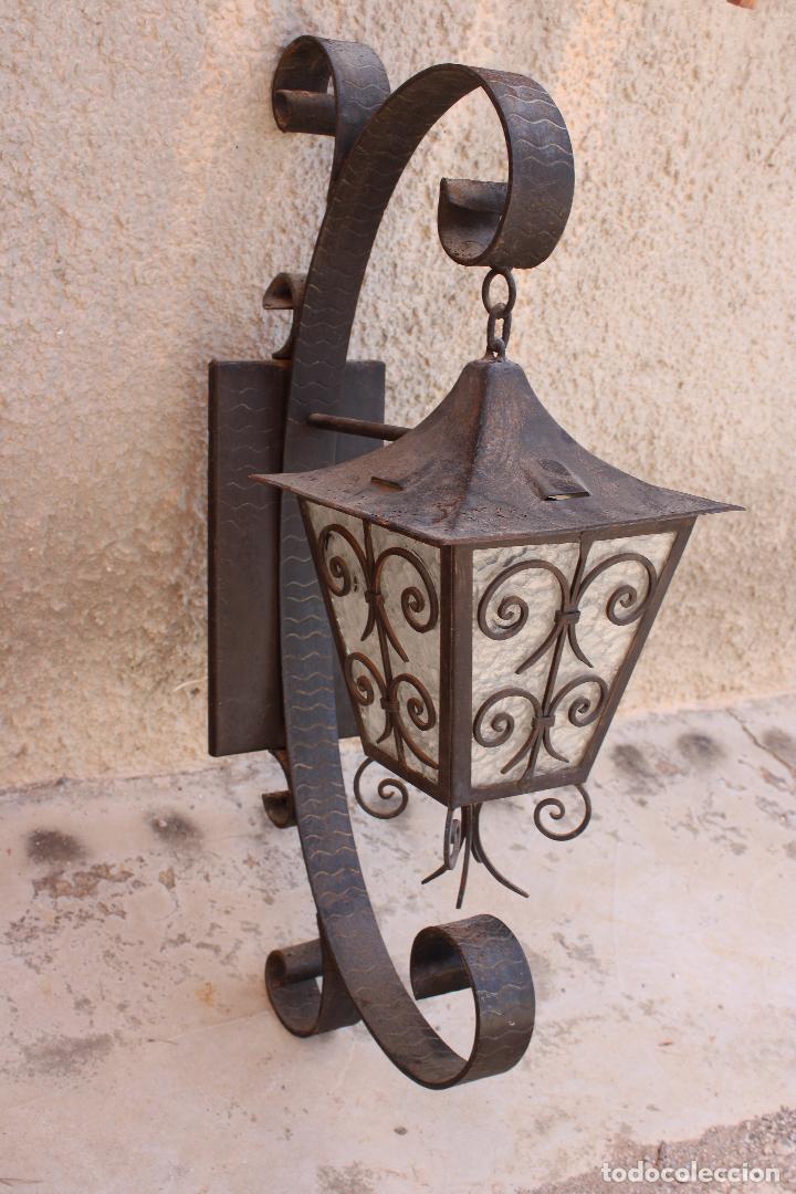 Antig&uuml;edades: aplique en hierro de forja - Foto 5