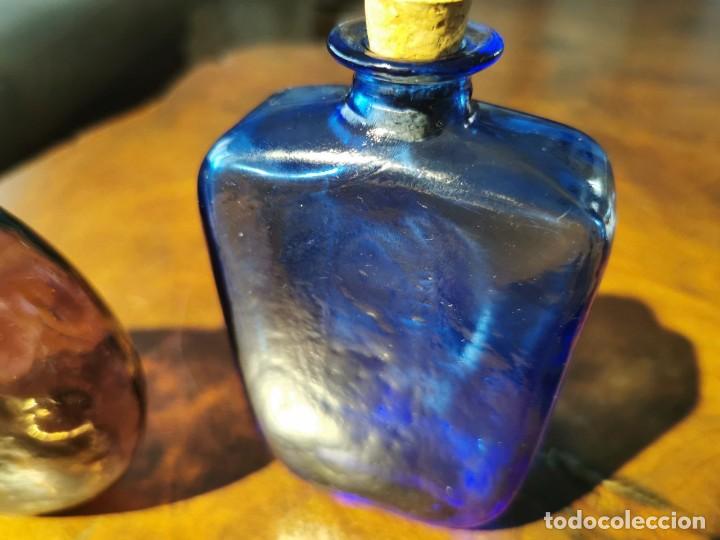 Antig&uuml;edades: DOS BOTELLAS ANTIGUAS DE CRISTAL - Foto 5