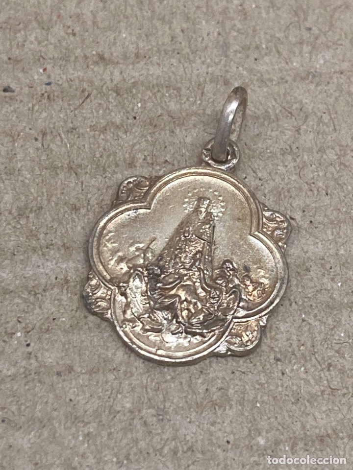 Antig&uuml;edades: Medalla de plata religiosa - Foto 1