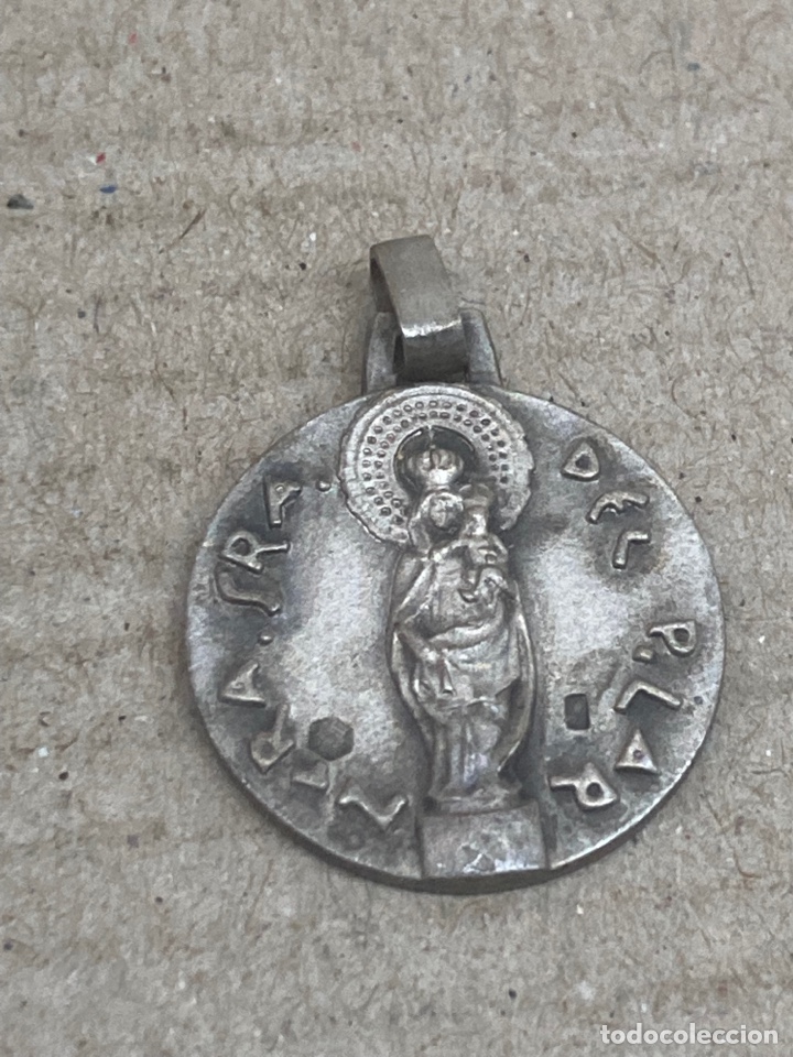 Antig&uuml;edades: Medalla de plata religiosa - Foto 1