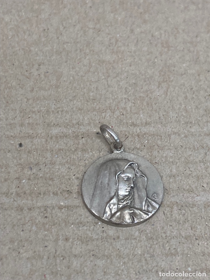 Antig&uuml;edades: Medalla de plata religiosa - Foto 1