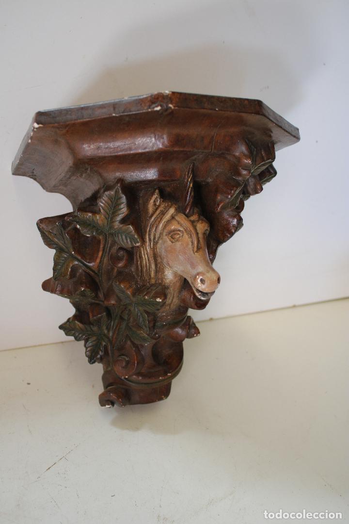 Antig&uuml;edades: mensula caballo ceramica - Foto 3