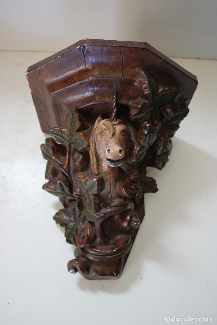 Antig&uuml;edades: mensula caballo ceramica - Foto 1
