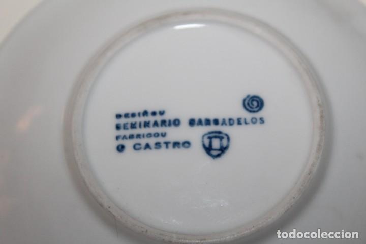 Antig&uuml;edades: SARGADELOS CASTRO PLATO DE PONTEVEDRA - Foto 3