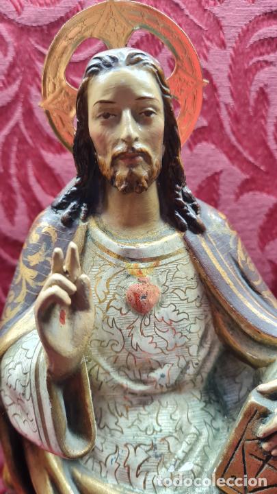 Antig&uuml;edades: SAGRADO CORAZ&Oacute;N SEDENTE - Foto 6