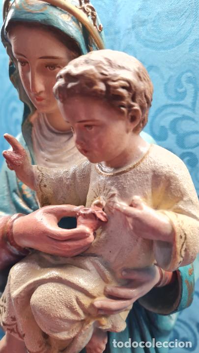 Antig&uuml;edades: VIRGEN CON NI&Ntilde;O EN BRAZOS - Foto 5