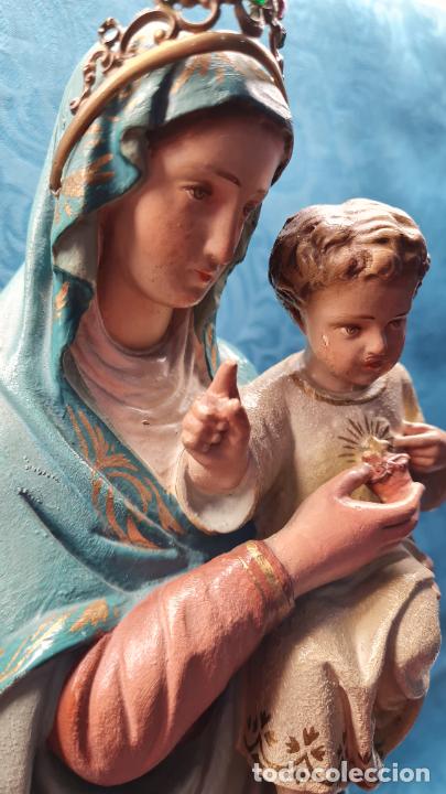 Antig&uuml;edades: VIRGEN CON NI&Ntilde;O EN BRAZOS - Foto 6