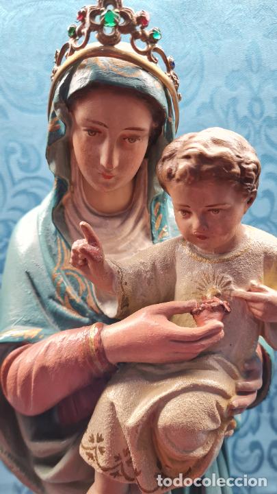 Antig&uuml;edades: VIRGEN CON NI&Ntilde;O EN BRAZOS - Foto 7