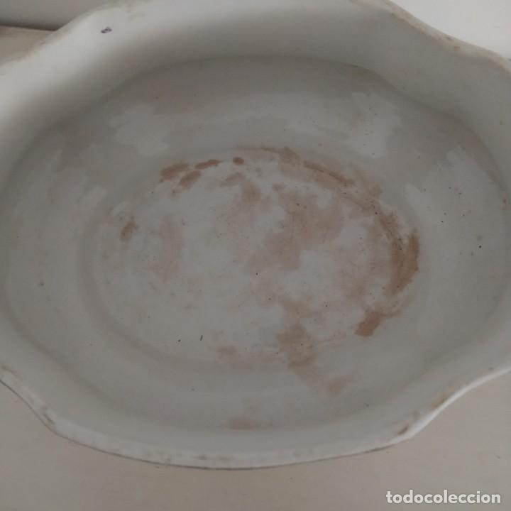 Antig&uuml;edades: Antigua sopera, china opaque - Foto 12