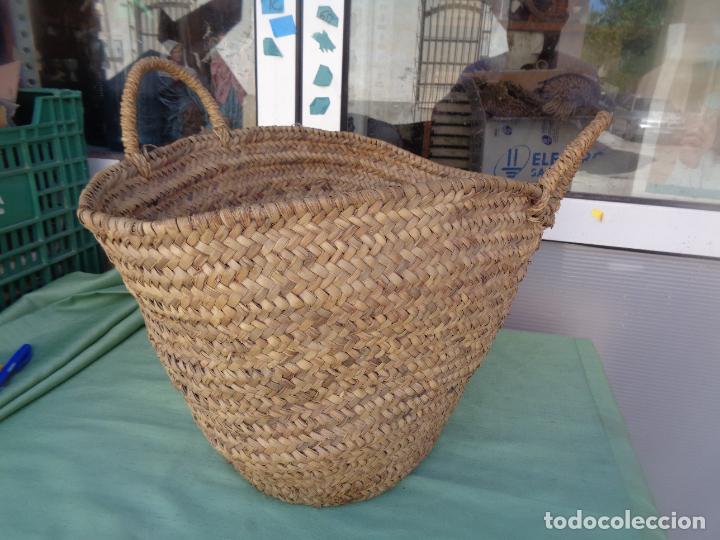 Antig&uuml;edades: ANTIGUA CAPAZA CESTA DE LA COMPRA - Foto 5