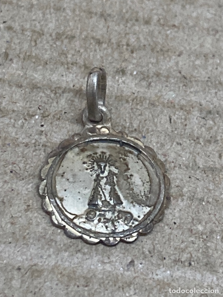 Antig&uuml;edades: Medalla de plata religiosa - Foto 1