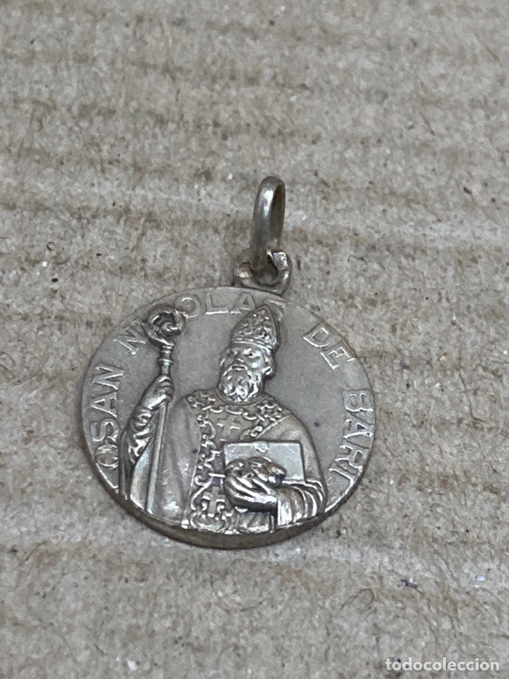 Antig&uuml;edades: Medalla de plata religiosa - Foto 1