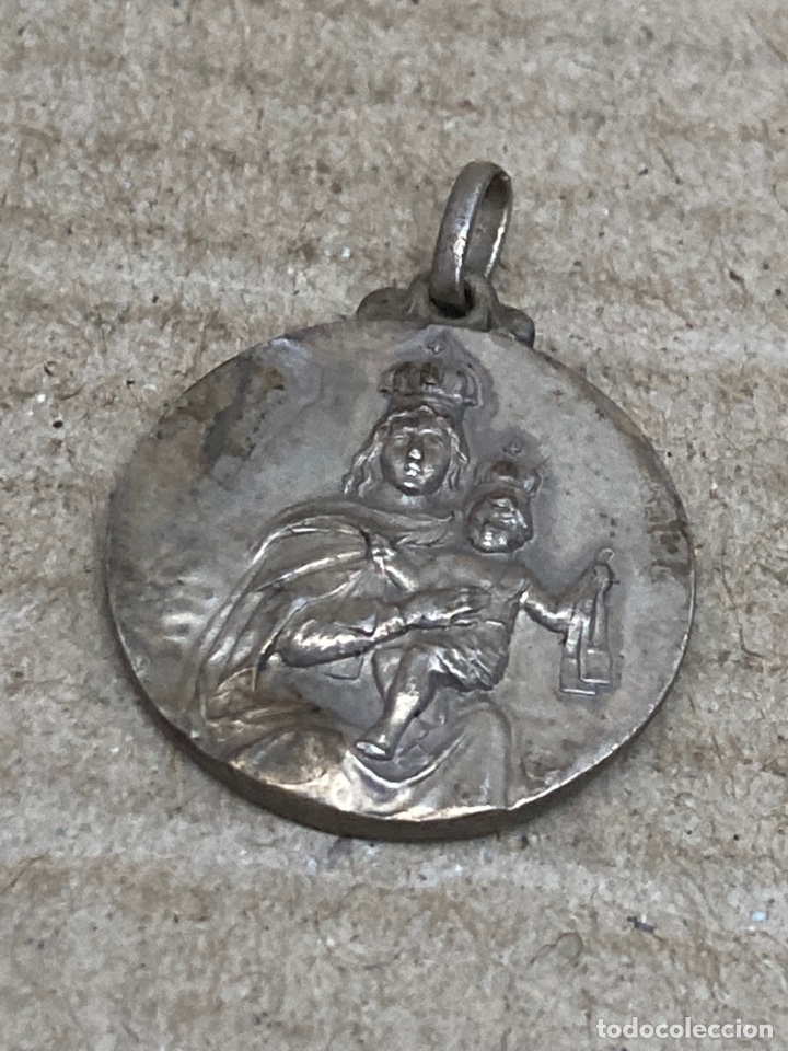 Antig&uuml;edades: Medalla de plata religiosa - Foto 1
