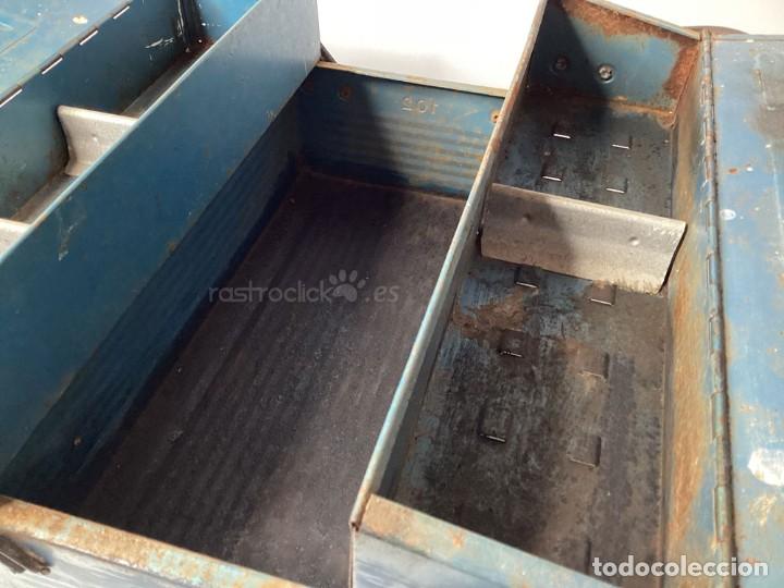 Antig&uuml;edades: Antigua caja de herramientas HECO - Foto 7