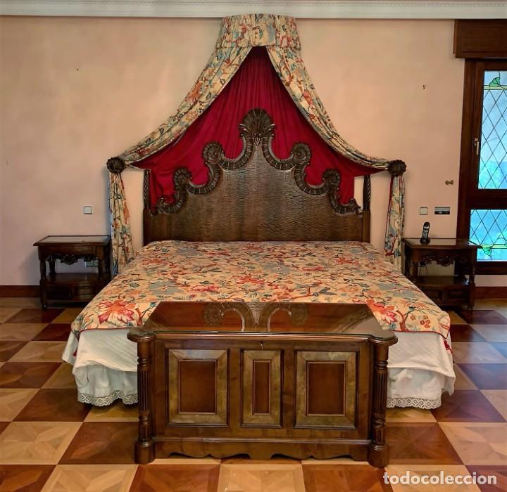 Antig&uuml;edades: DORMITORIO DE NOGAL MACIZO - Foto 2