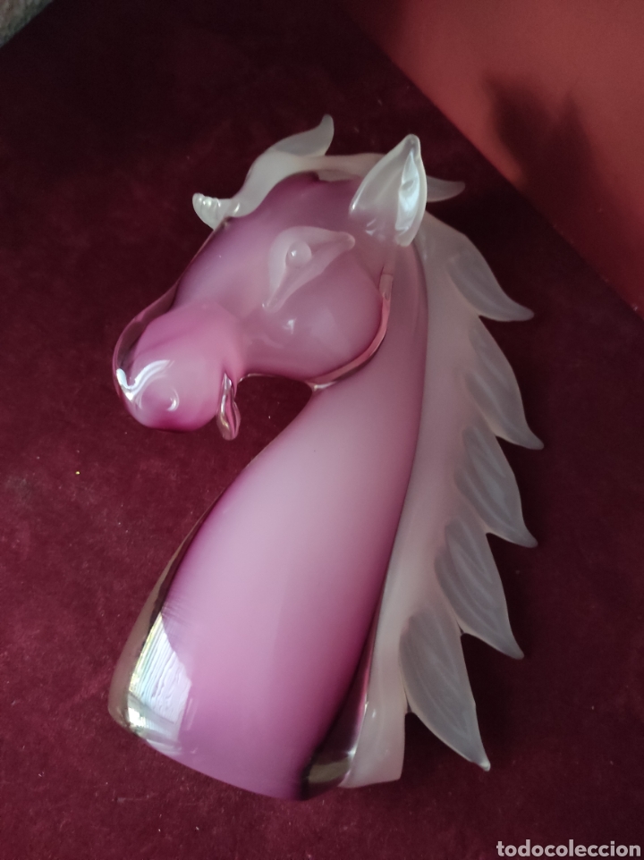 Antig&uuml;edades: Cabeza Caballo MURANO - Foto 6