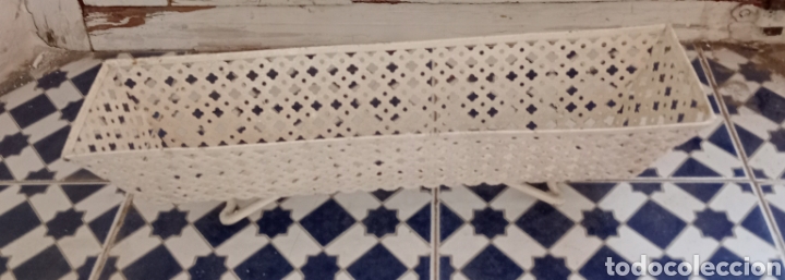 Oggetti Antichi: Cesta antigua metal